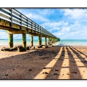 Cornwallis Wharf Shadow Across Sea  Print 100% Australian Made 90x60cm  (Poster)
