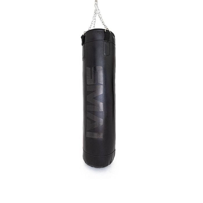 Smai Punching Bag - 4ft Triple Black - Black