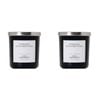 2PK French Connection Black Pomegranate 2 Wick 30hr Medium Candle 251g