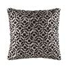 Kas Australia Kinhasa Filled Cushion Decor Square 50x50cm - Charcoal