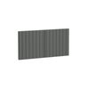 Kaboodle 750mm Grey Fig V-Groove Overhead Doors