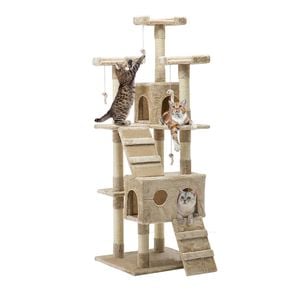 i.Pet 180cm Beige Cat Tree Kitten