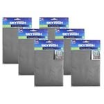 6PK Sky High Travel Lightweight Shoe Storage Luggage Bag - Medium