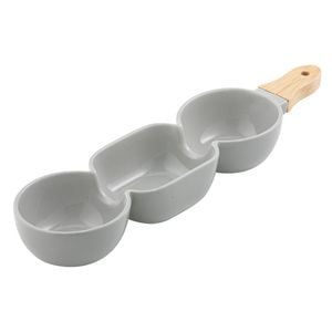 Ladelle Alto Serve & Share 3 Part 40x9.8cm Serve Stick - Grey