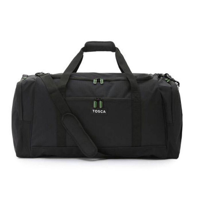 Tosca 70cm Outdoor Sports Travel Luggage Hand Carry Duffle Bag Black/Grey
