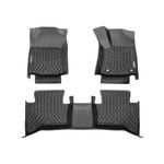 KIWI MASTER 3D TPE Car Floor Mats Fit Toyota Hilux Dual Cab Auto MY 2016 - NEW