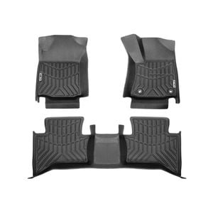 Kiwi Master 3d Tpe Car Floor Mats Fit Toyota Hilux Dual Cab Auto My 2016 - New