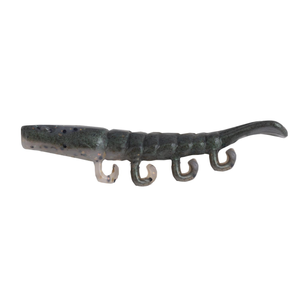 Berkley Gulp 2022 Turbo Shrimp 4" Soft Plastic Fishing Lure Peppered Prawn