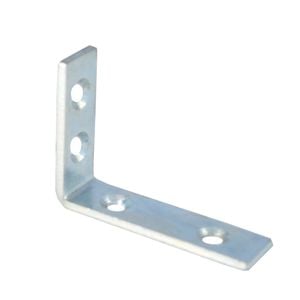 Carinya 100 x 75 x 20 4mm Angle Zinc Plated Bracket
