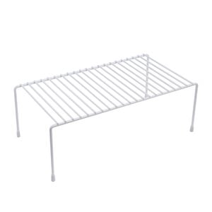 Practa White 1 Tier Kitchen Shelf
