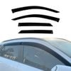 AUSGO Luxury Weather Shields for KIA Niro 2022-Onwards Weathershields Window Visors Wind Deflectors