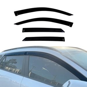 AUSGO Luxury Weather Shields for KIA Niro 2022-Onwards Weathershields Window Visors Wind Deflectors