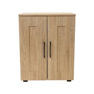 Montreal Low Line Double Door Floor Unit Light Sonoma Oak