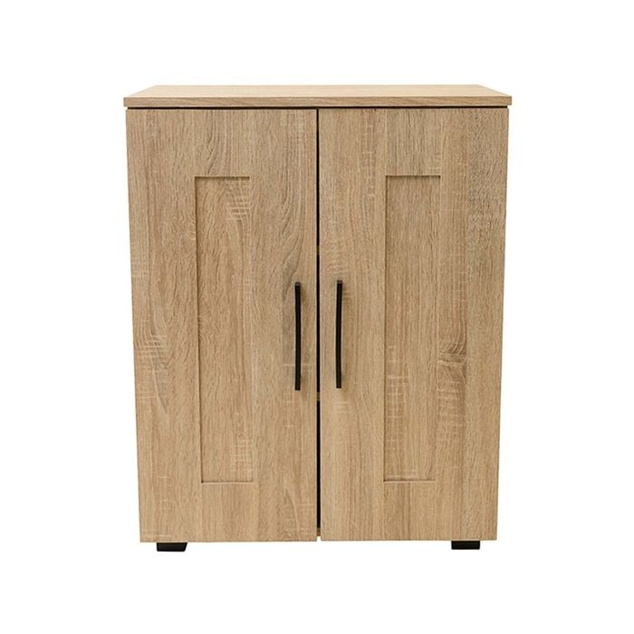 Montreal Low Line Double Door Floor Unit Light Sonoma Oak