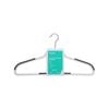 Practa White Anti Slip Plastic Hangers - 10 Pack 