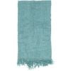 LVD Shell Stone Woven Decorative Fringed Throw Blanket 160x140cm Blue