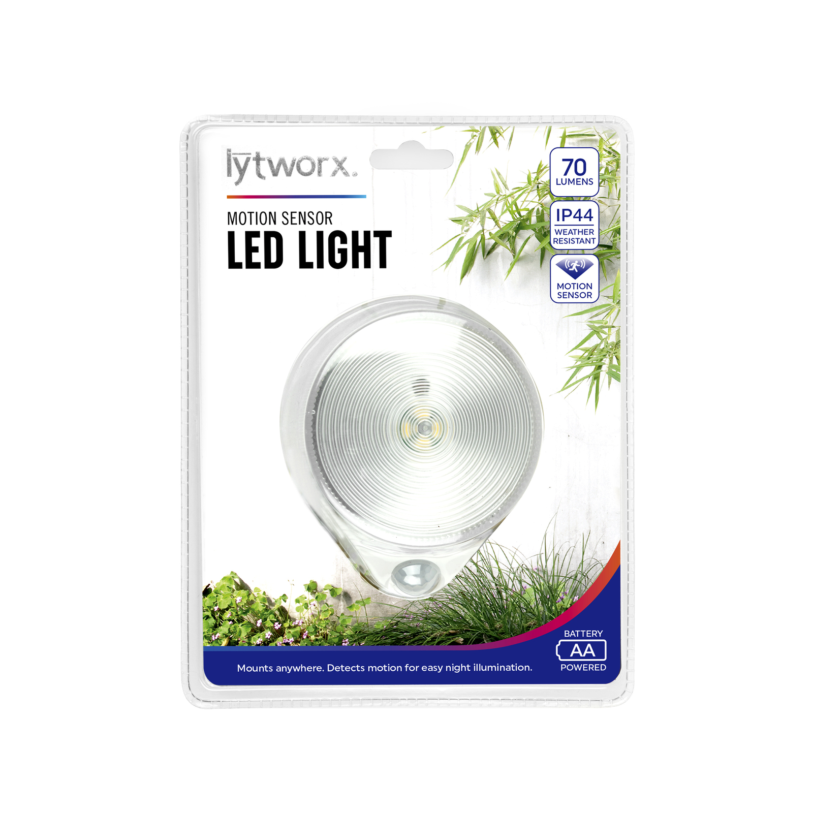 Battery motion sensor light bunnings sales