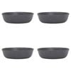 4PK Ecology Ottawa Stoneware Dinner Bowl Tableware 22cm - Stone