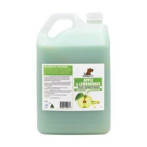 Smiley Dog Pet Grooming Cleaning Conditioner Bottle 5L Apple & Lemongrass