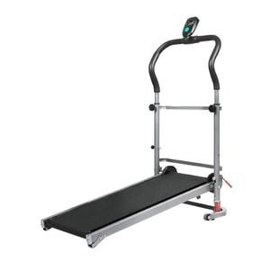 FitnessLab Manual Treadmill Foldable Incline Exercise Fitness Walk Machine Home
