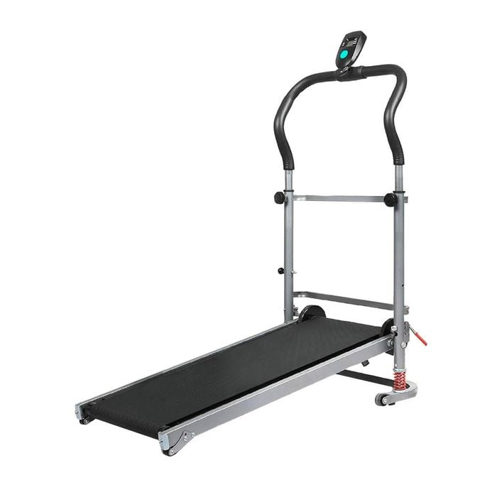 FitnessLab Manual Treadmill Foldable Incline Exercise Fitness Walk Machine Home