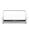 Brabantia Roll Top Bread Bin Medium Brilliant Steel