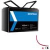 Gentrax 12v 100ah Lithium Battery + 5x 4awg 0.3m Cable