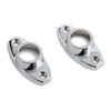 Sandleford 16mm Chrome Oval Flange - 2 Pack