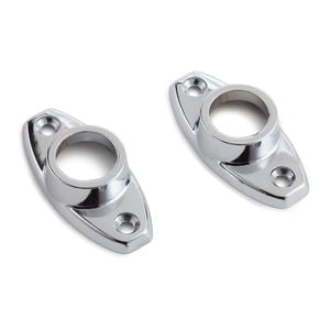 Sandleford 16mm Chrome Oval Flange - 2 Pack