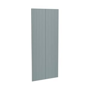 Kaboodle 600mm Provincial White V-Groove Rangehood Doors - 2 Pack