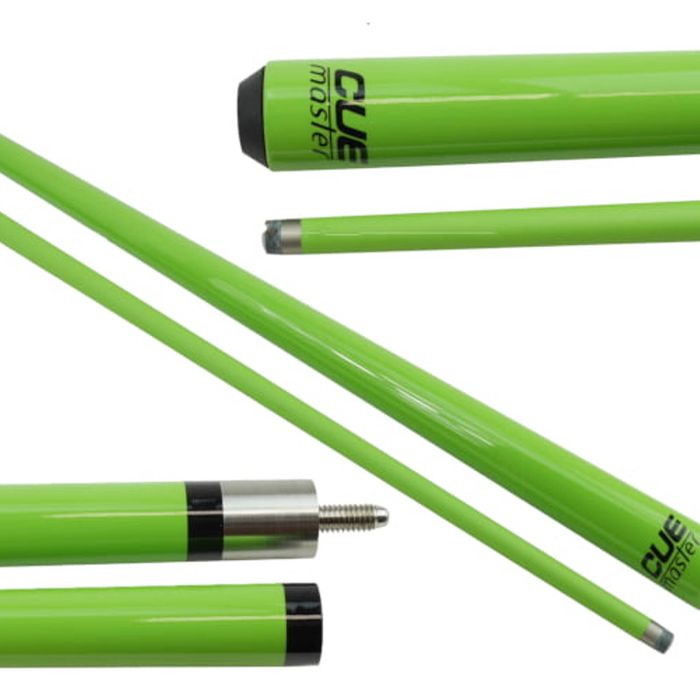 Cuemaster GREEN Metallic Pool Snooker Billiard Cue