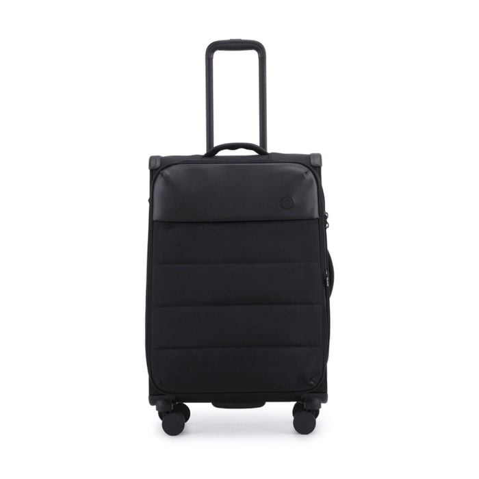 Paklite Airspeed Medium Travel Luggage Spinner Wheels Suitcase 73l Black
