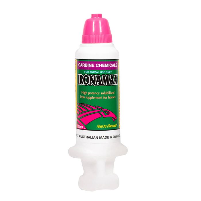 Carbine Ironamax Iron Solution Supplement for Pony Horse 120ml