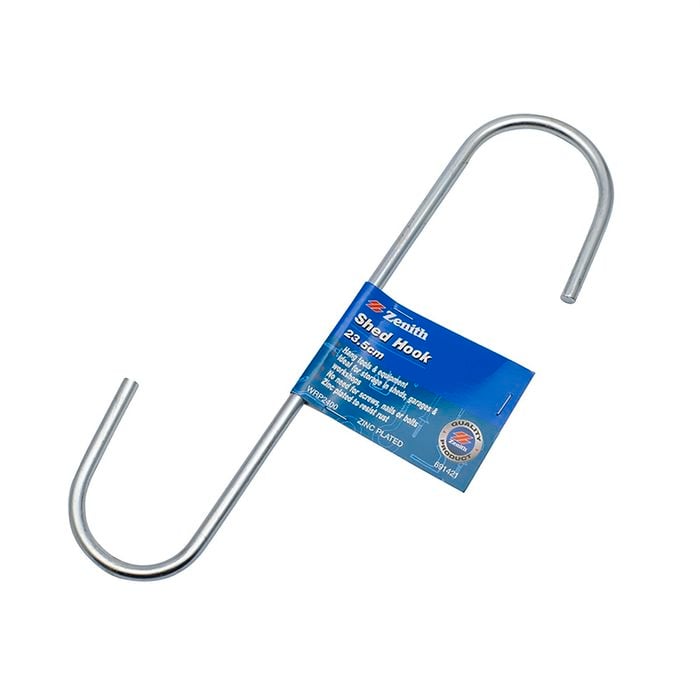 Zenith 23.5cm Zinc Plated Round Shed Hook