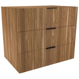 Lugna 768 x 900 x 580mm Cove 3 Drawer Storage Cabinet