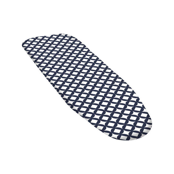 Sunfresh 127 x 38cm Navy Print Ironing Board Cover - Navy