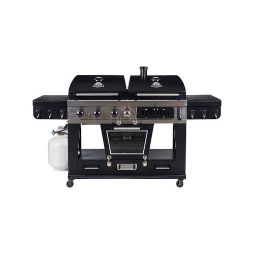 Charcoal and gas grill combo pit boss grill hotsell