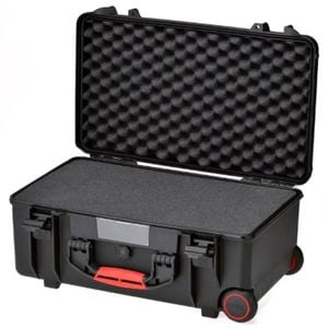 Hprc 2550w - Wheeled Hard Case With Cubed Foam (black)