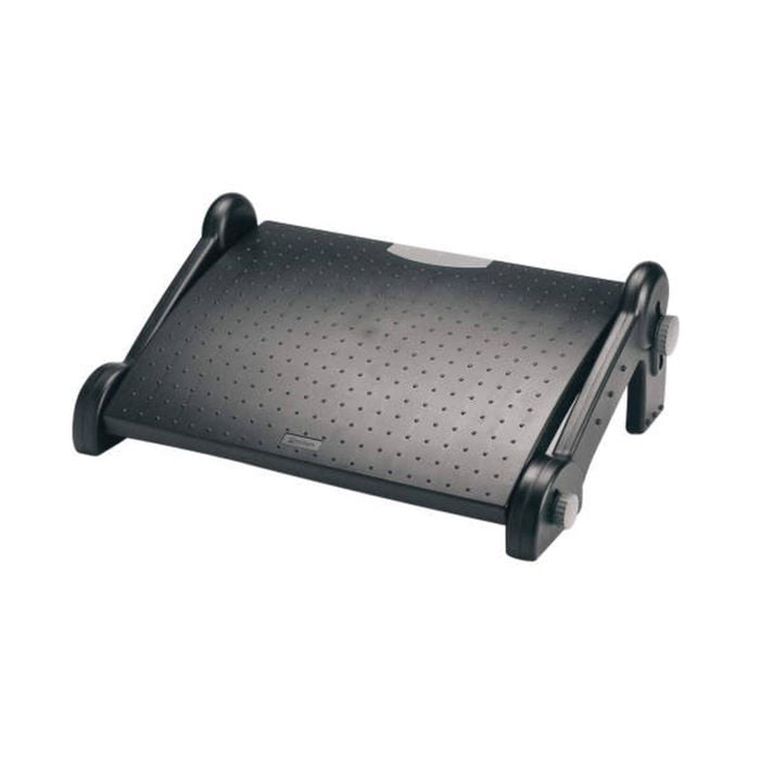 Kensington 20cm Footrest PVC Tilt Adjustable Platform - Grey