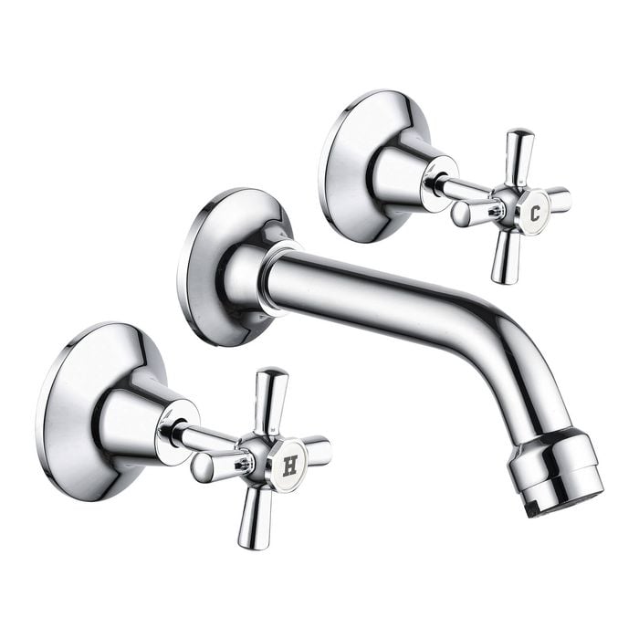 Estilo Chrome Bath Set