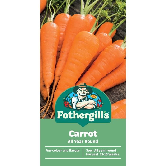 Fothergill's All Year Round Carrot Vegetable Seeds