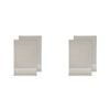 2x 2pc Ladelle Terry 100% Cotton Kitchen Dish Drying Towel Set Reusable Stone