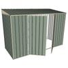Build-A-Shed 1.2 x 3.0 x 2.0m Skillion Double Hinged Side Doors Shed - Green