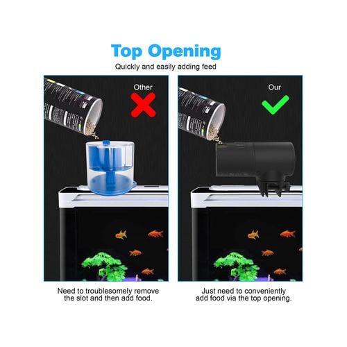 Betta fish food dispenser sales