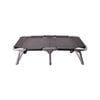 Cottonmore Heavy Duty Foldable Pet Dog Bed Black Textilene Trampoline Hammock Travel Bed - M