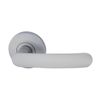 Gainsborough Satin Chrome Neue Contour Passage Lever Set