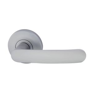 Gainsborough Satin Chrome Neue Contour Passage Lever Set