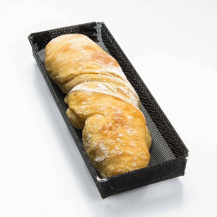 Nostik Rectangle 31x11cm Baguette Crisper Tray - Black
