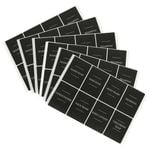 Harbour Housewares 48pc Soap Dispenser Labels Set