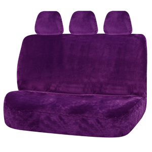 MyCar Universal Finesse Faux Fur Seat Covers - Universal Size 06/08H - Purple